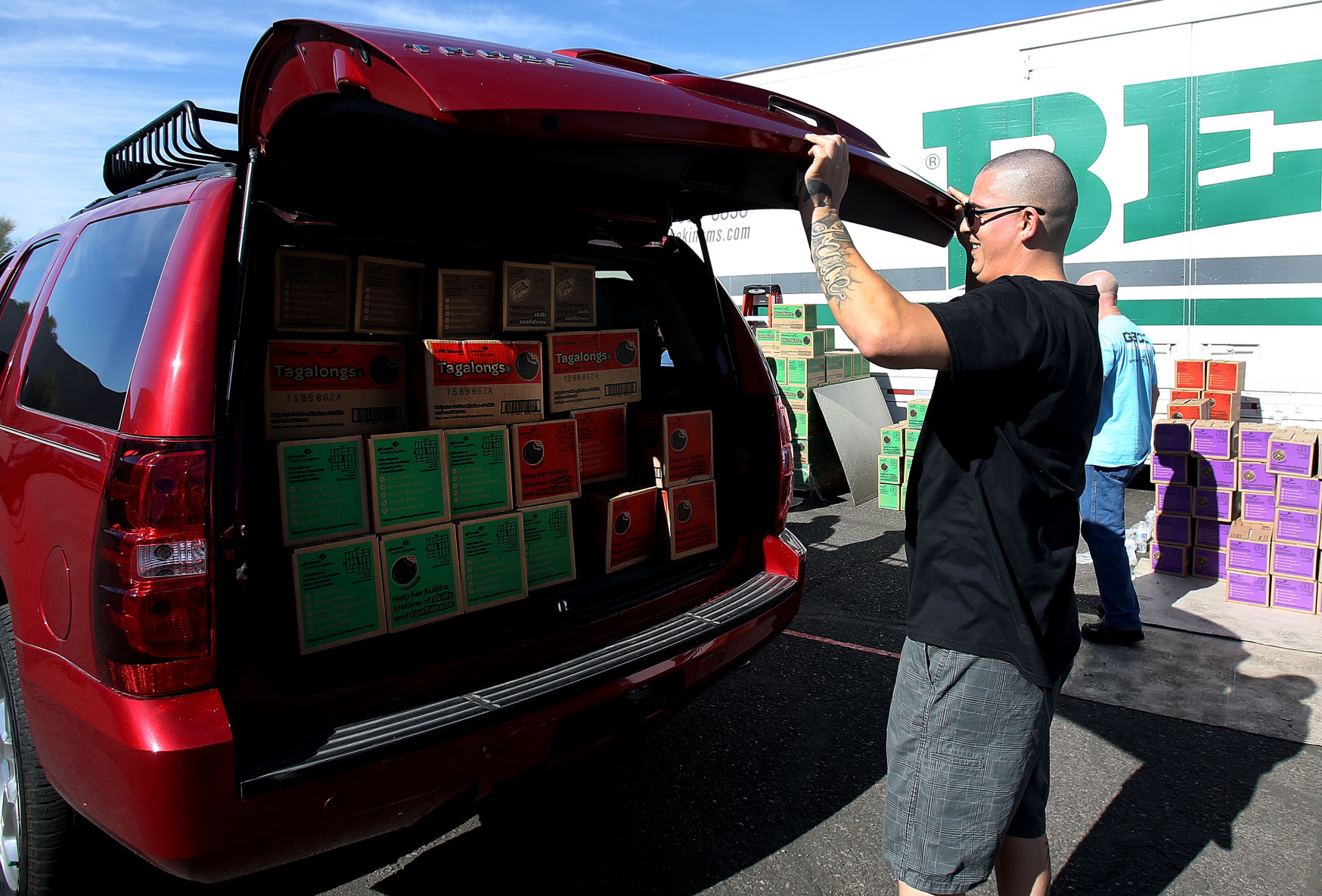 Girl Scout Cookie Drop